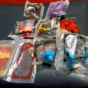8 McDonald's Happy Meal Toys, variety #2 Brother Bear, #1 Narnia